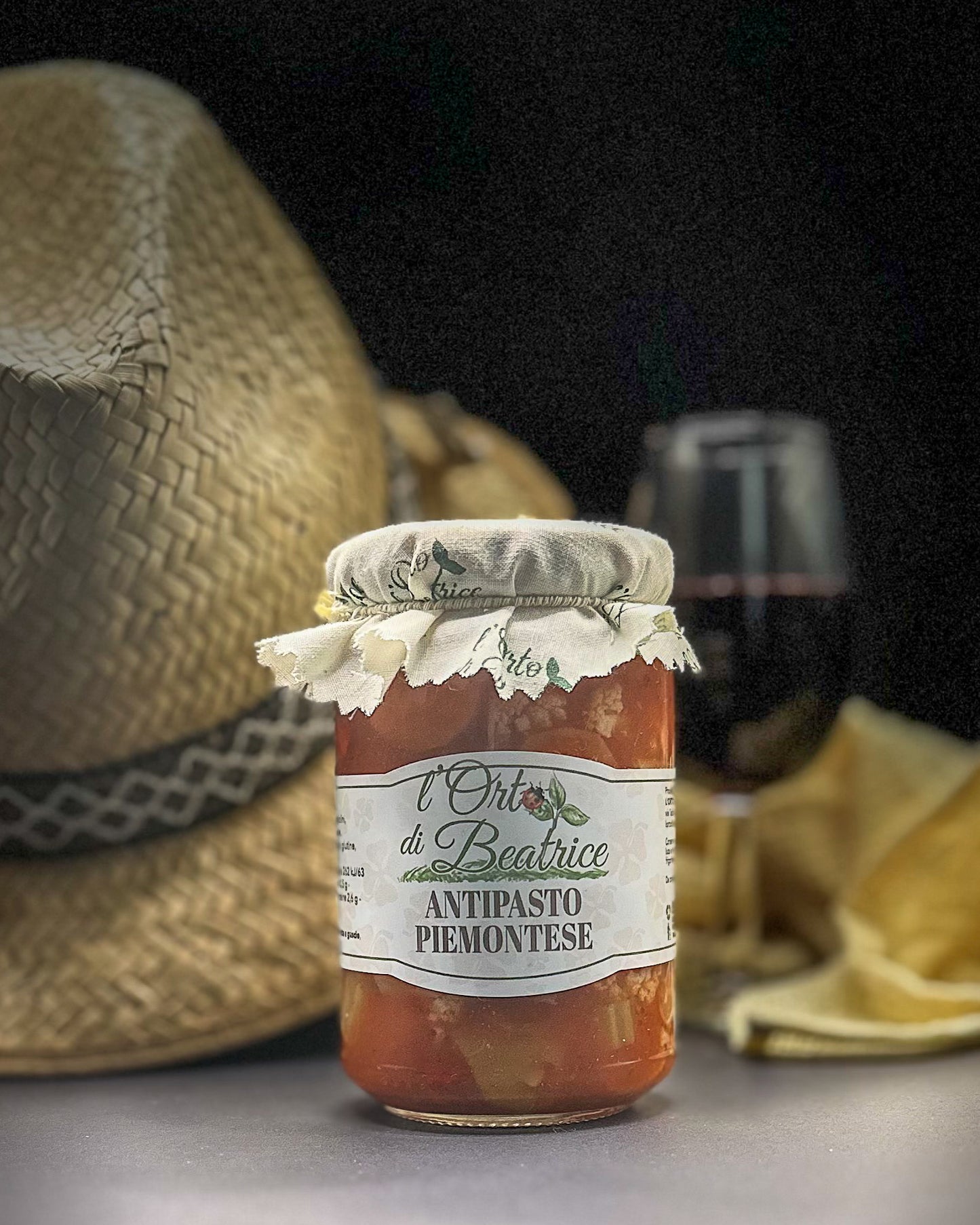 vasetto di Antipasto Piemontese de L'Orto di Beatrice